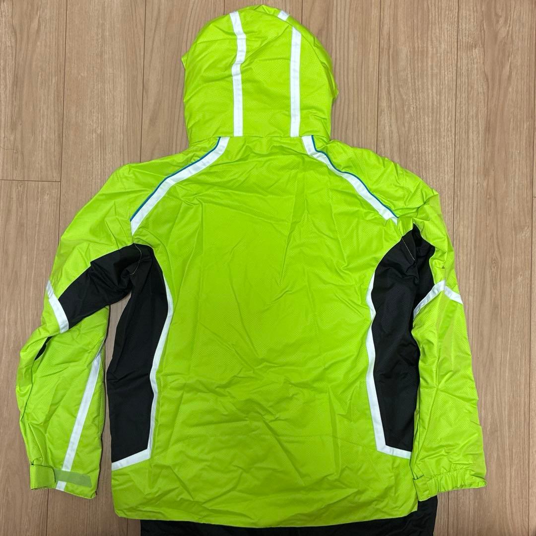 GOLDWIN スキーウェア上下セット　XL ライム×ブラック　手袋付き