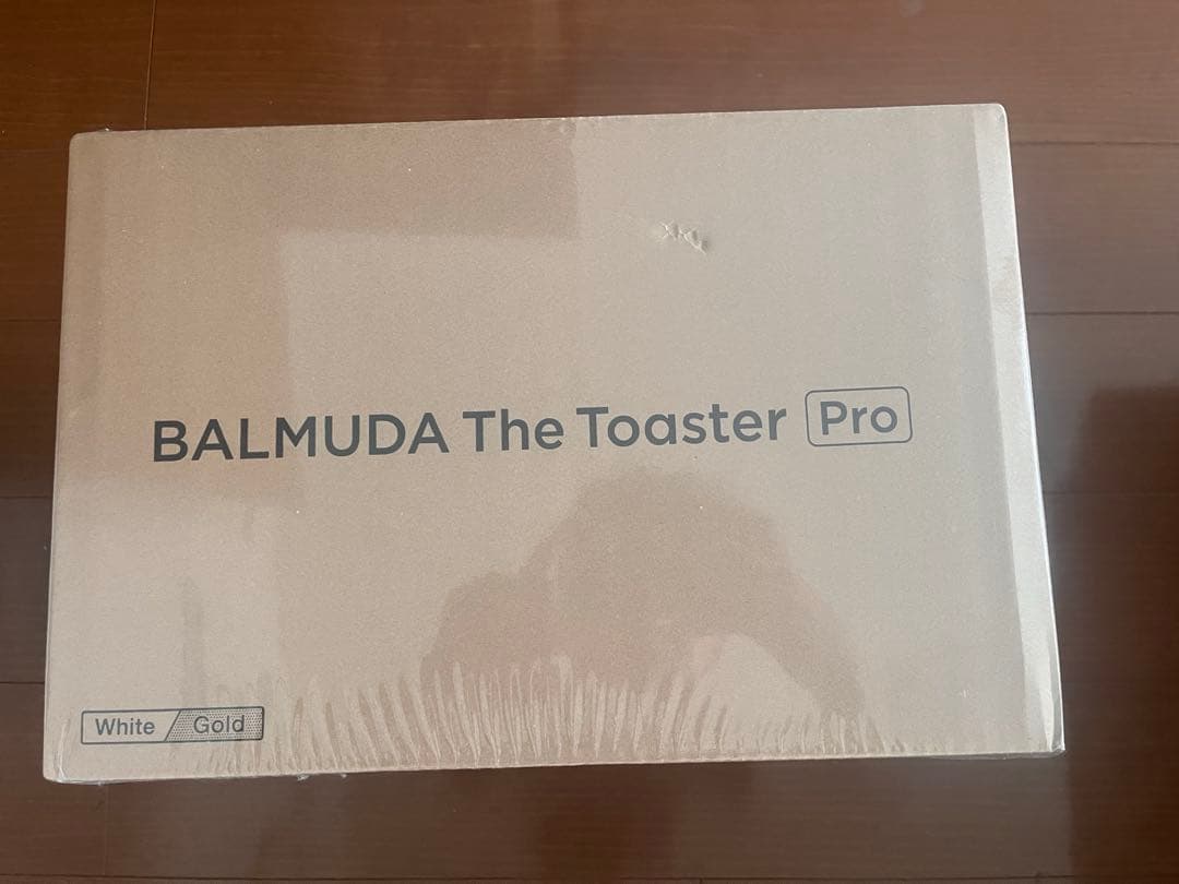 【新品未開封】 BALMUDA The Toaster Pro ホワイト