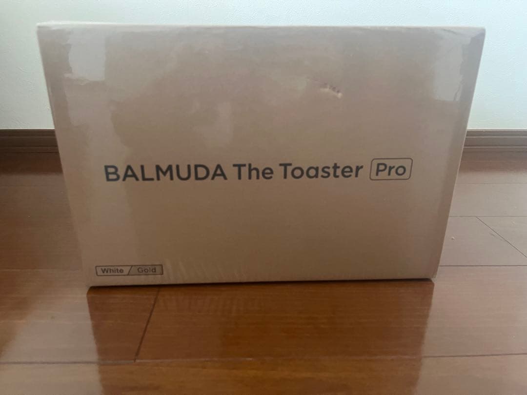 【新品未開封】 BALMUDA The Toaster Pro ホワイト