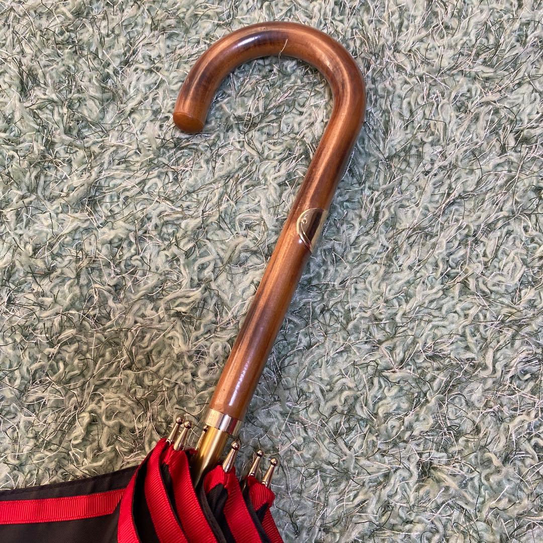 【新品未使用】ポロラルフローレン ポロベア 総柄 長傘 ブラック