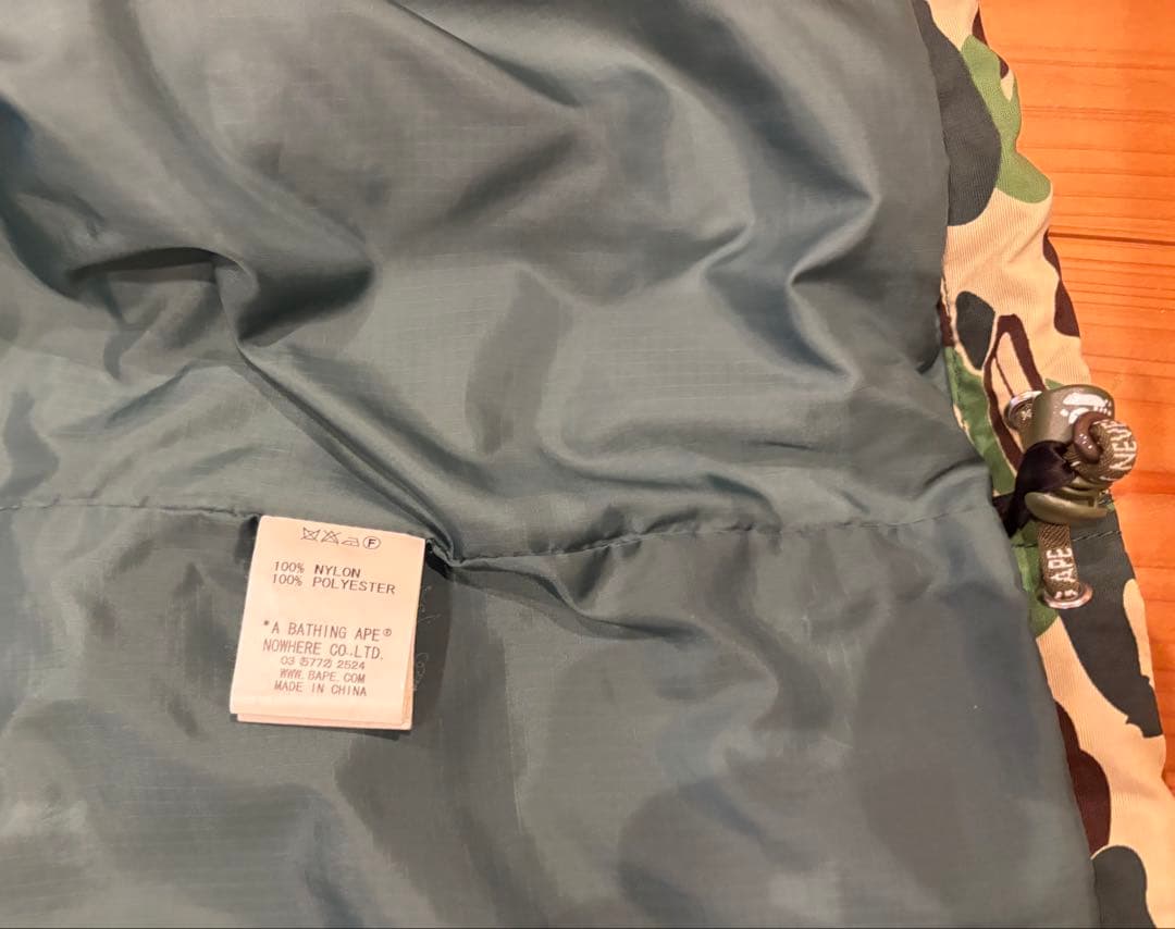 STUSSY×ABATHINGAPE コラボ スノボジャケット中古used品