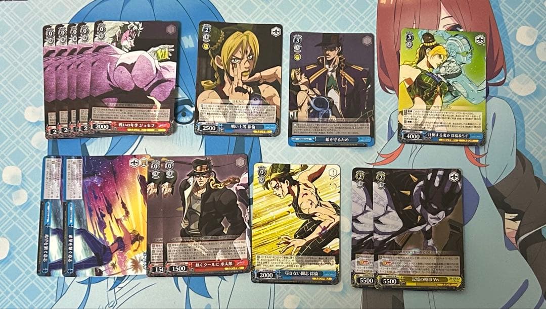 ヴァイス ジョジョ デッキ 調整パーツ付き