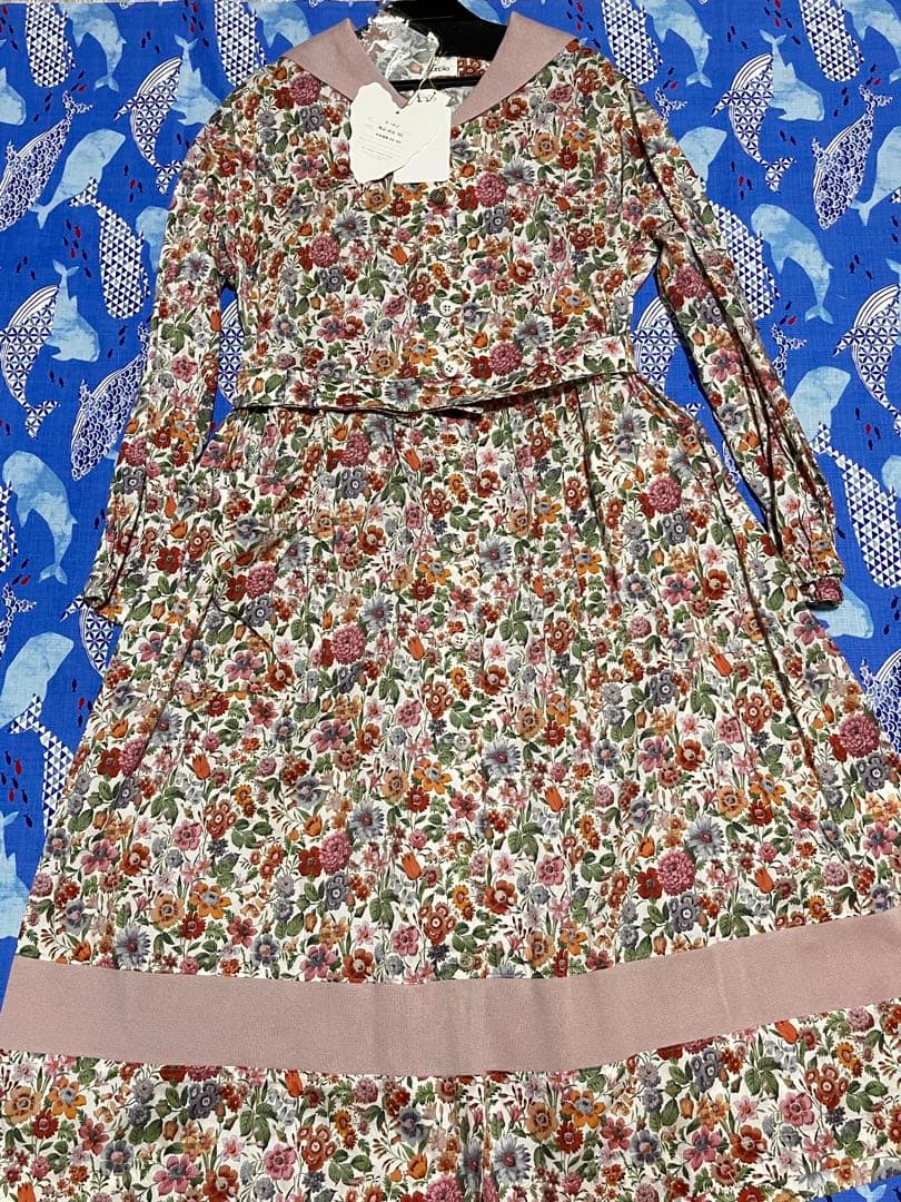 ゲリラセール⭐️Jane Marple リバティ　セーラーカラーワンピース