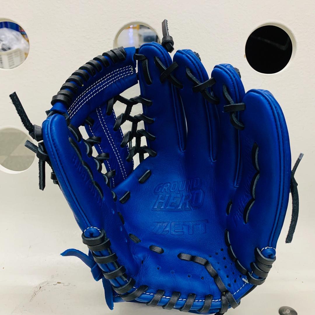 ゼット　BJGB76545　軟式用　ジュニア用　オールラウンド用　型付け済み