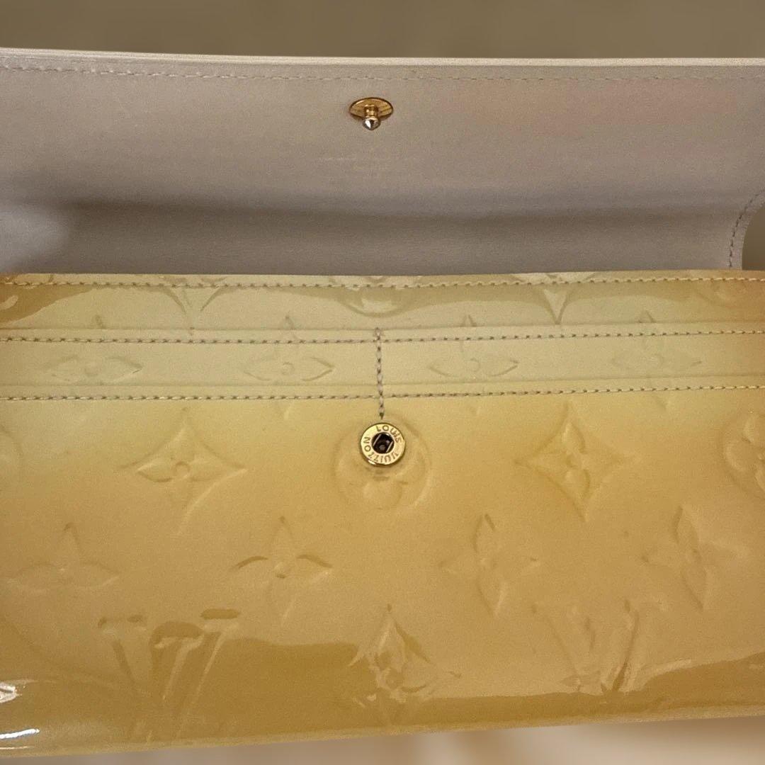 ルイヴィトン☆ヴェルニ☆長財布　ホワイト　☆フランス製☆正規品