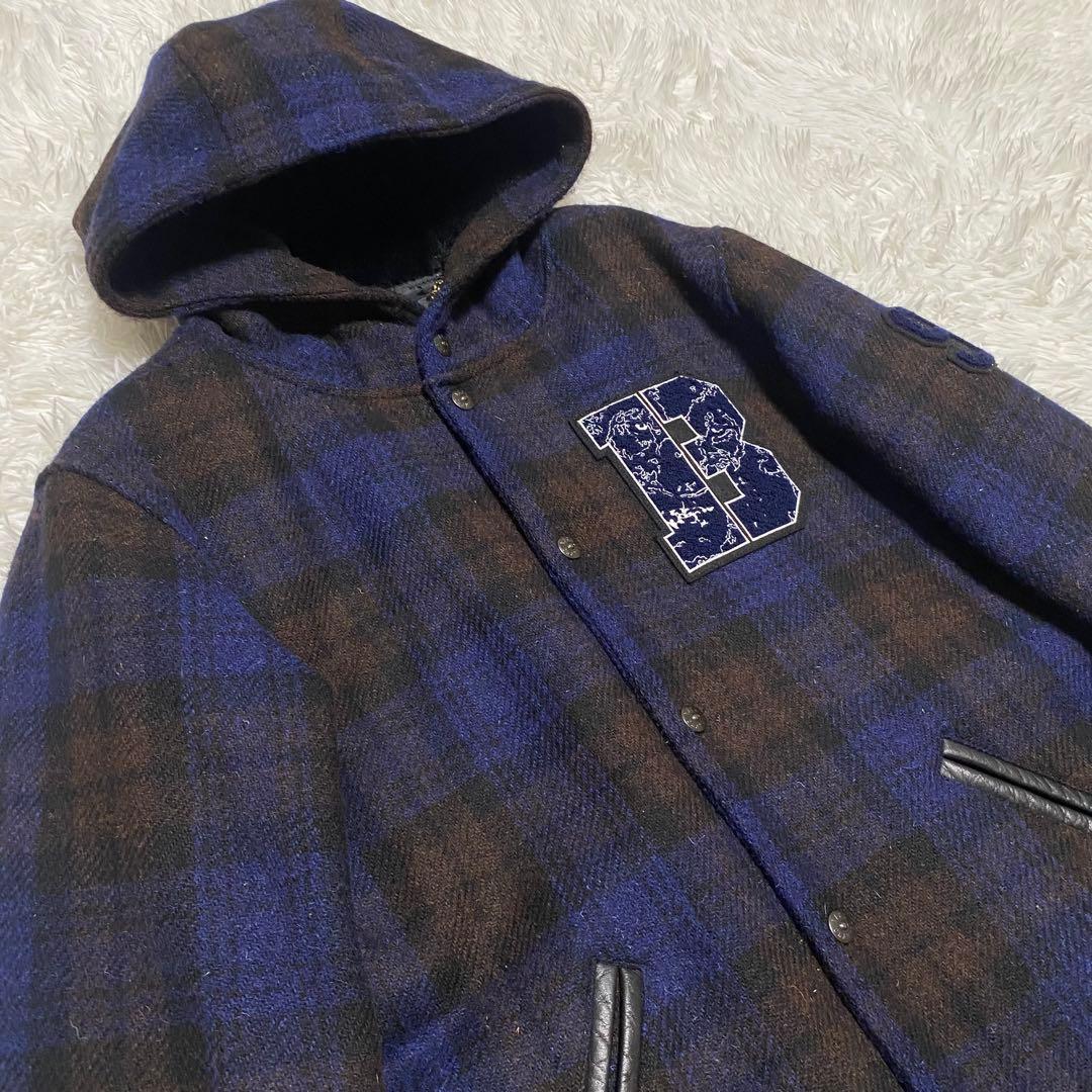 Back channel Harris tweed キルティング　チェック