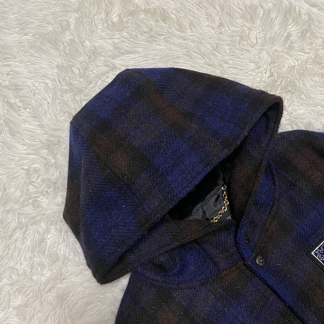 Back channel Harris tweed キルティング　チェック