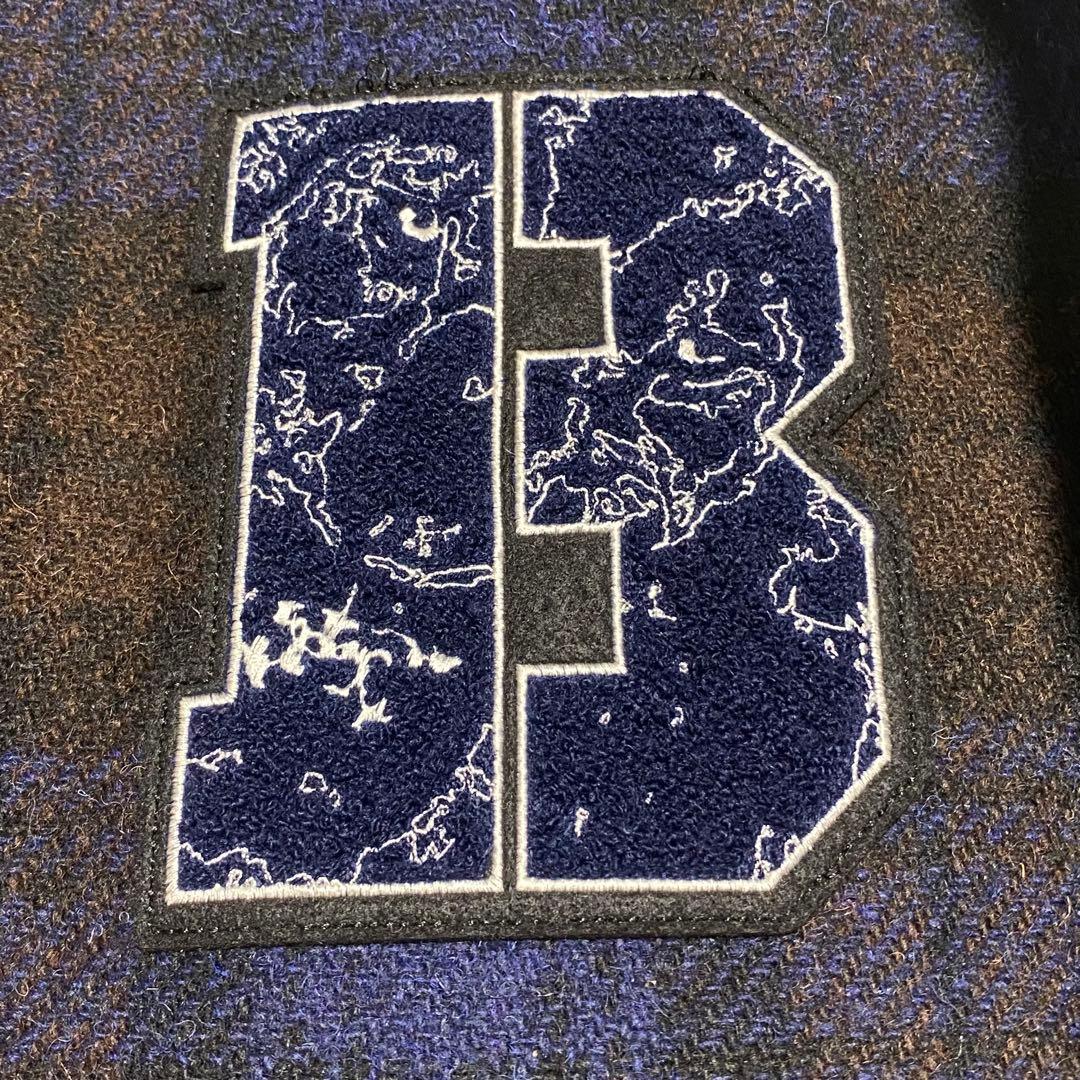 Back channel Harris tweed キルティング　チェック