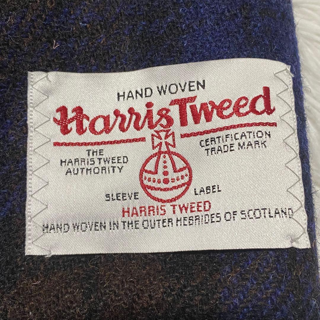 Back channel Harris tweed キルティング　チェック