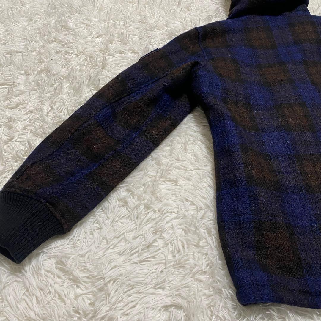 Back channel Harris tweed キルティング　チェック