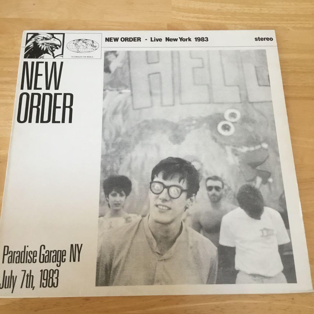 【激レア輸入盤】NEW ORDER live New York 1983