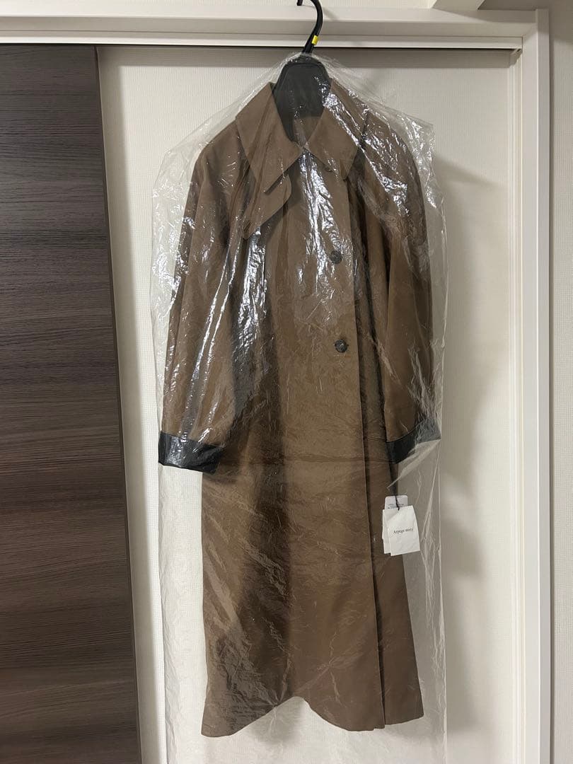 再値下げ❗️【新品未使用】Arpege story NEWバルマカーンコート 茶