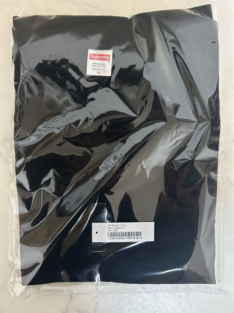 シュプリーム アンタイヒーロー イーグル エルエス Tシャツ