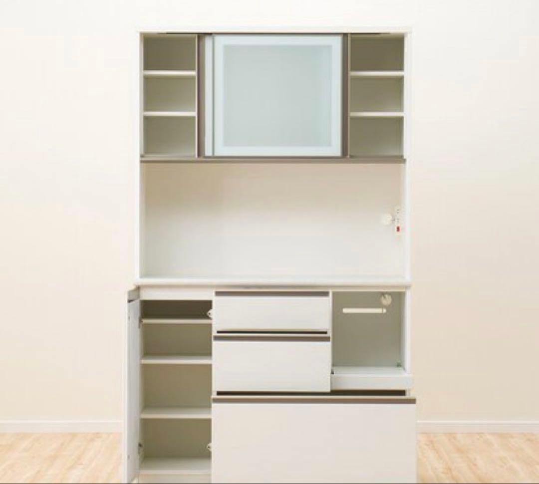 ニトリ　キッチンボード　食器棚　幅120