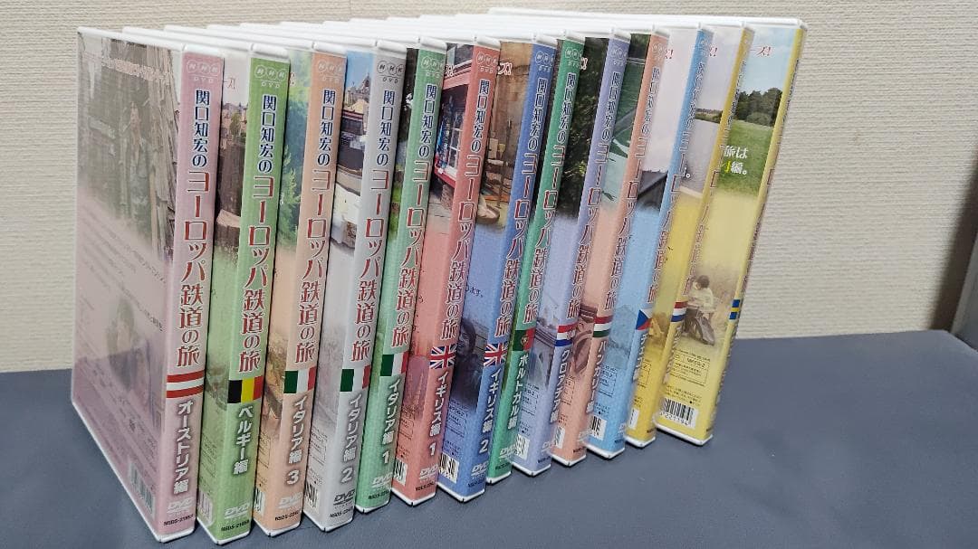 関口知宏のヨーロッパ鉄道の旅 DVD-BOX 全4巻セット