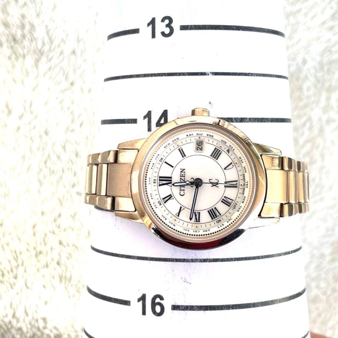 A美品❣xC　ハッピーフライトH240　サクラピンク　電波ソーラー 稼働