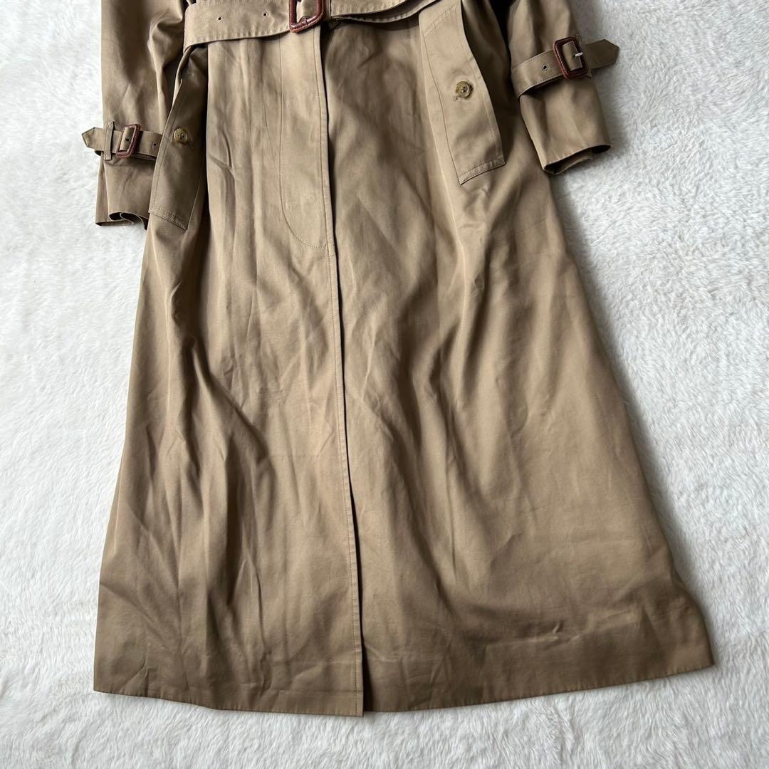 希少 DAKS ロング トレンチコート ハウスチェック ライナー ベルト