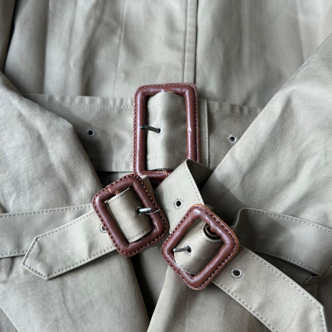 希少 DAKS ロング トレンチコート ハウスチェック ライナー ベルト