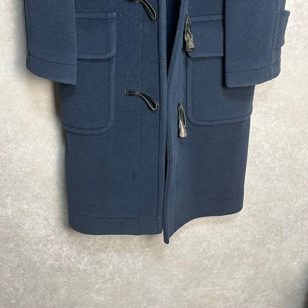 一点物　ムーアブルック　ダッフルコート　ブルー　英国モデル　nigelgreen