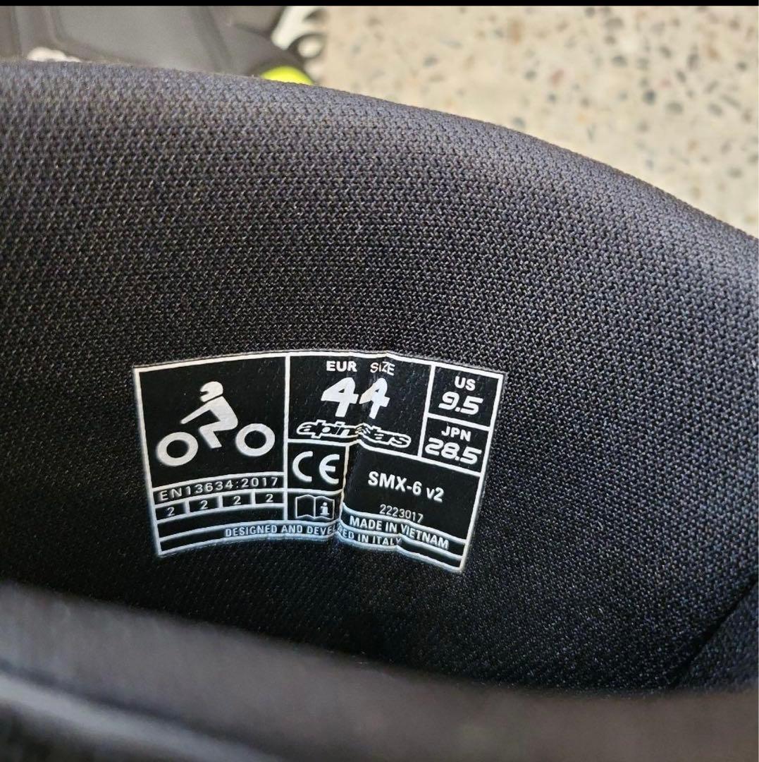 Alpinestars SMX-6 V2 バイクブーツ サイズ28.5