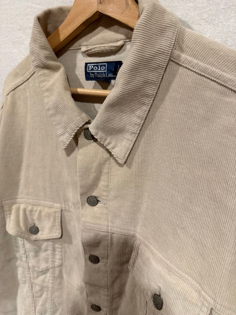 Polo by RalphLauren コーデュロイトラッカージャケット　XXL