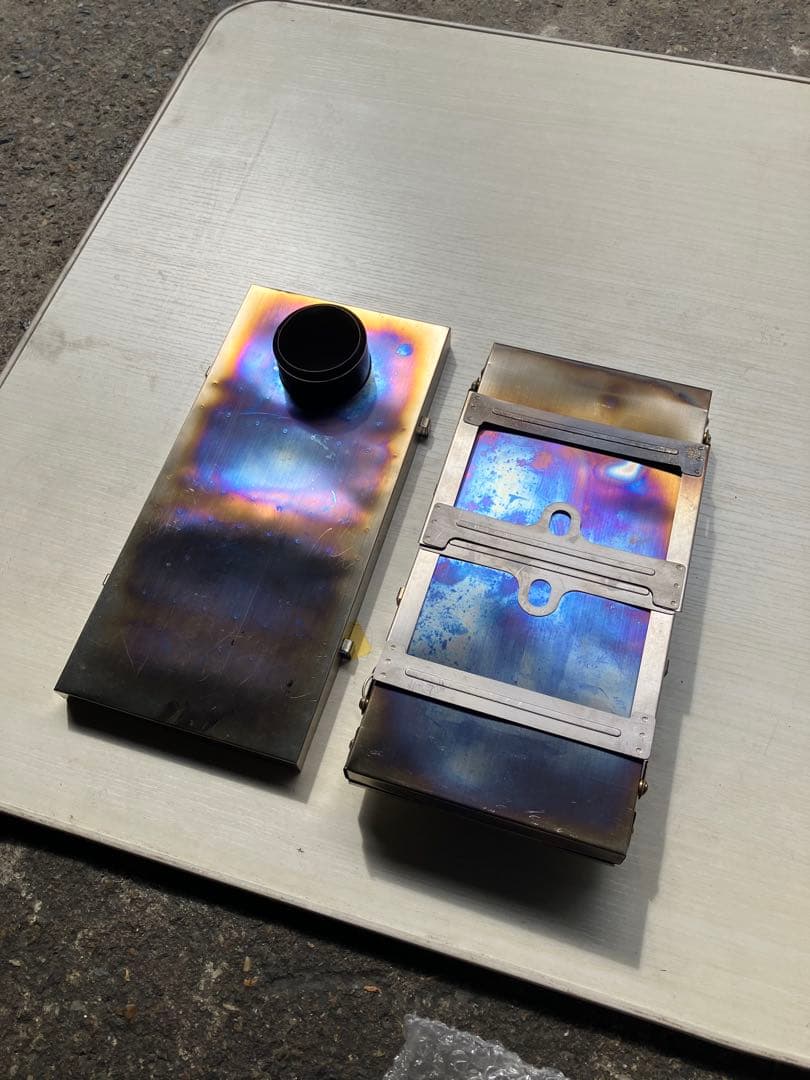 ウィンナーウェル WINNERWELL バックパック チタン 薪ストーブ