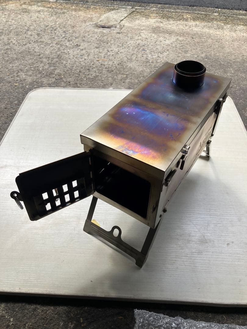 ウィンナーウェル WINNERWELL バックパック チタン 薪ストーブ