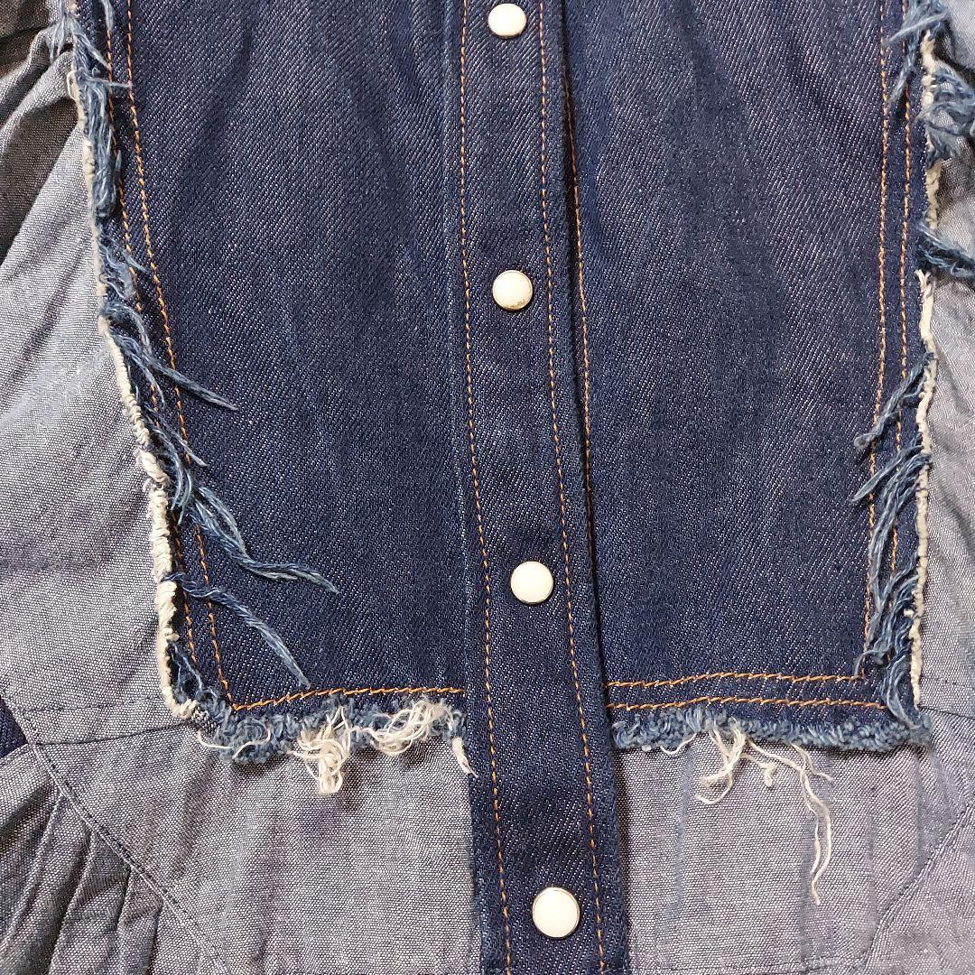 sacai　サカイ　バルーンスリーブ　長袖　チュニック　コットン