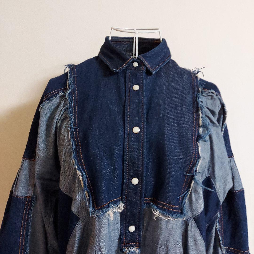 sacai　サカイ　バルーンスリーブ　長袖　チュニック　コットン