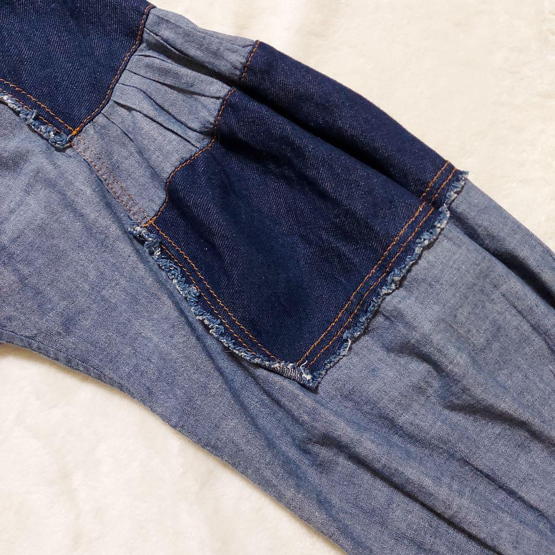 sacai　サカイ　バルーンスリーブ　長袖　チュニック　コットン