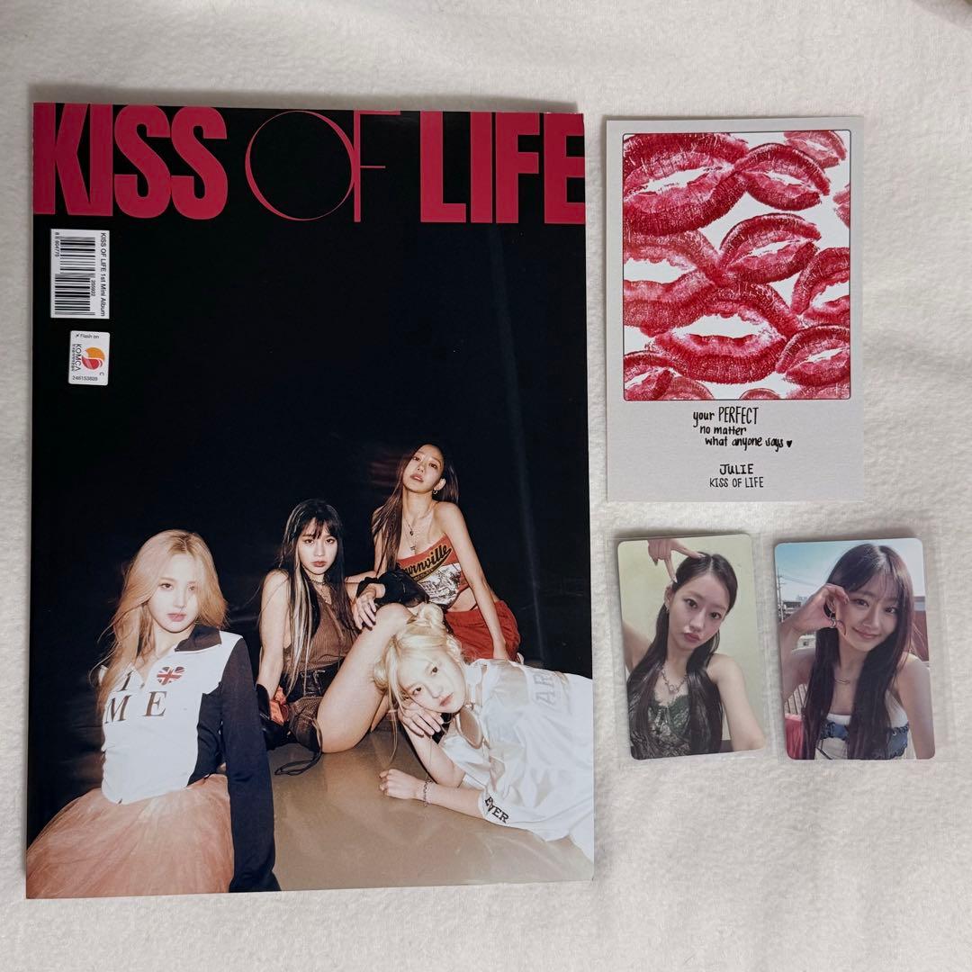 kiss of life shhh サインCD ジュリー トレカ