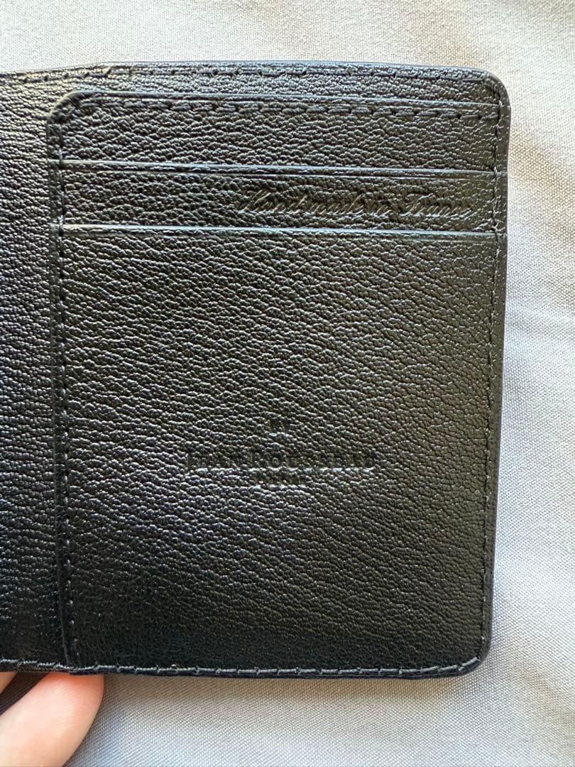 jean rousseau ジャンルソー 財布 カード ミニウォレット リザード