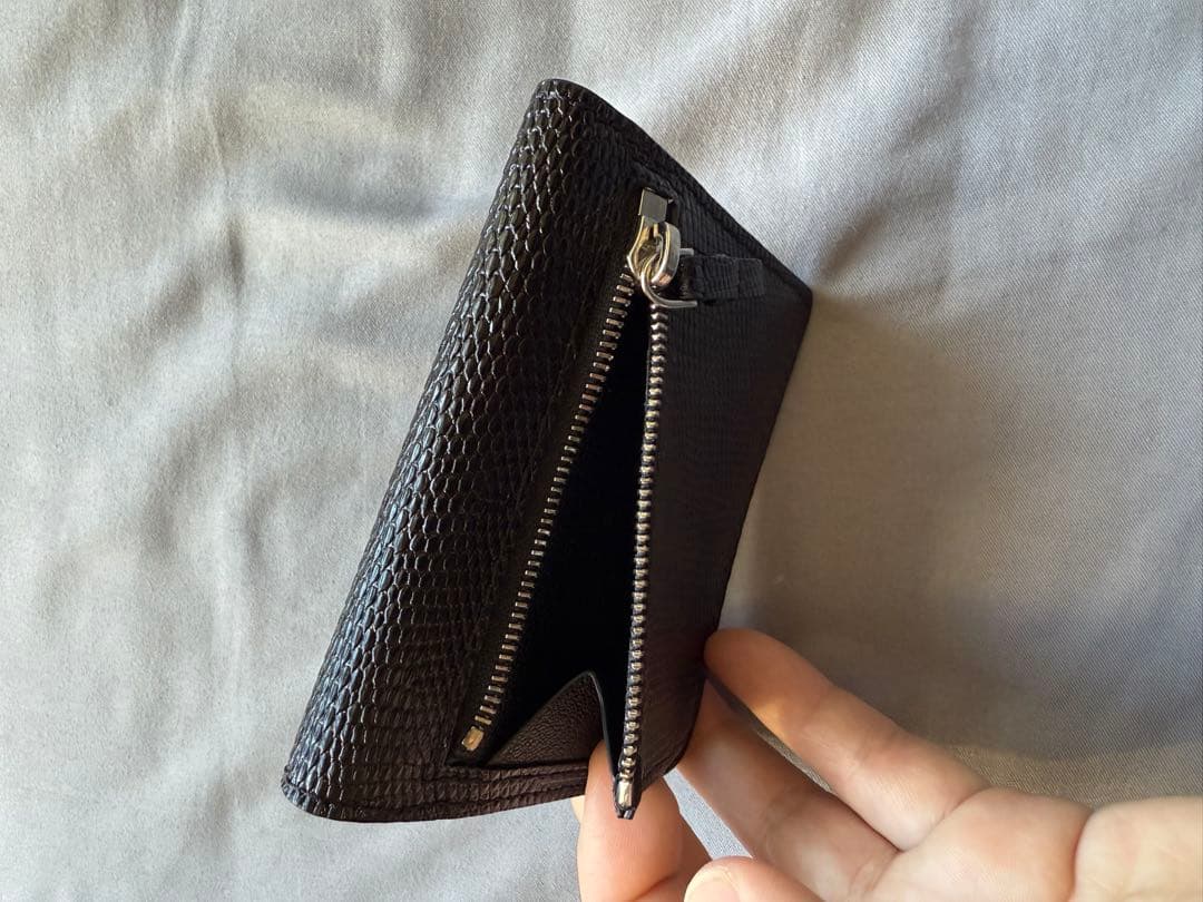 jean rousseau ジャンルソー 財布 カード ミニウォレット リザード