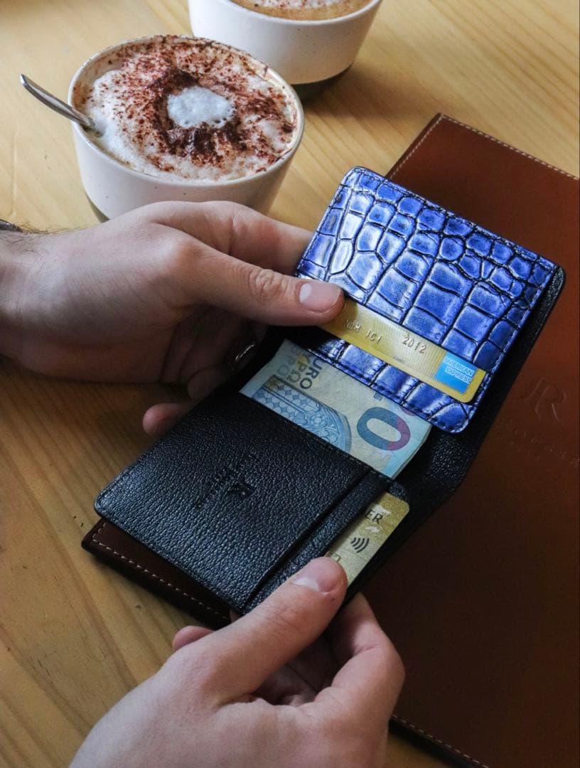 jean rousseau ジャンルソー 財布 カード ミニウォレット リザード