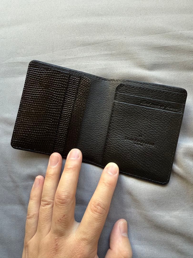 jean rousseau ジャンルソー 財布 カード ミニウォレット リザード