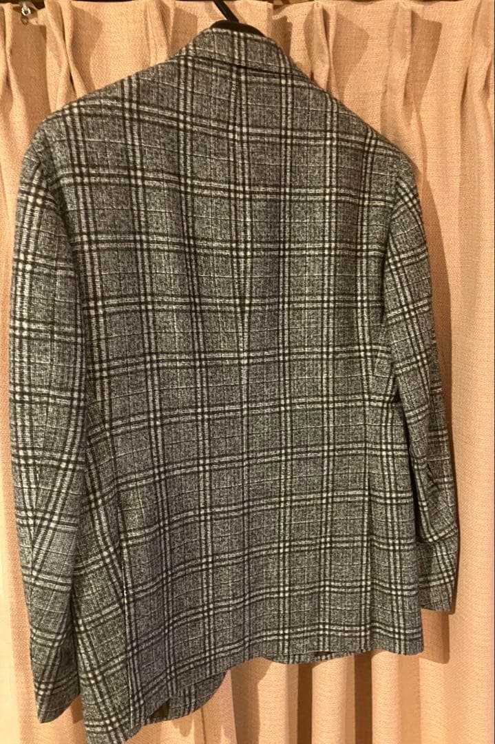 スティレラティーノ チェック柄ジャケットとパンツセット　　48