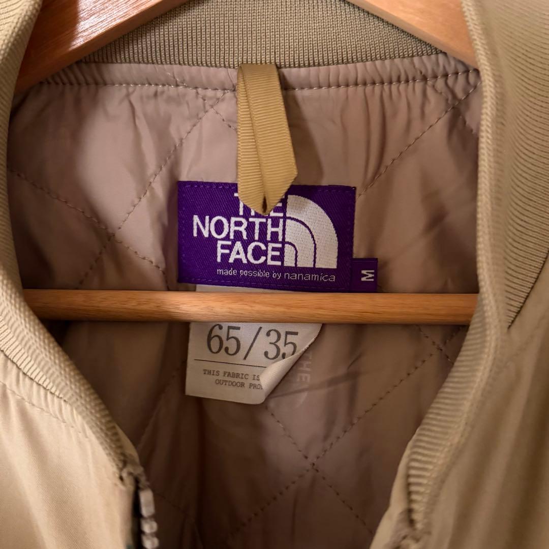 フライトジャケット　ノースフェイス BEAMS 別注 プリマロフト