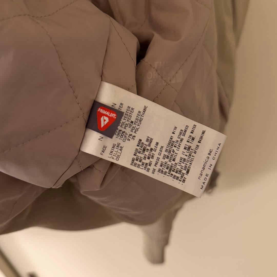 フライトジャケット　ノースフェイス BEAMS 別注 プリマロフト