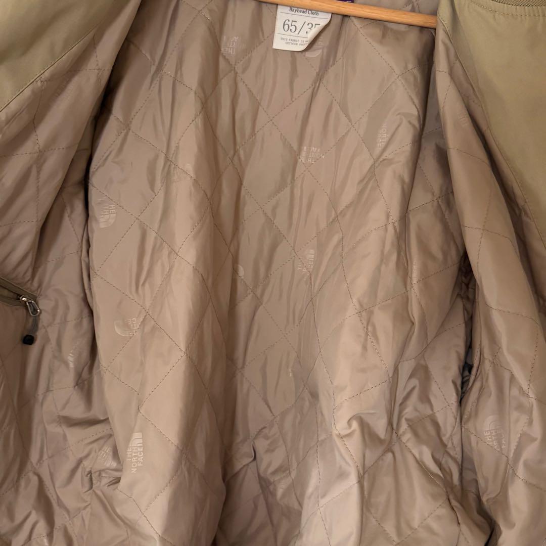 フライトジャケット　ノースフェイス BEAMS 別注 プリマロフト