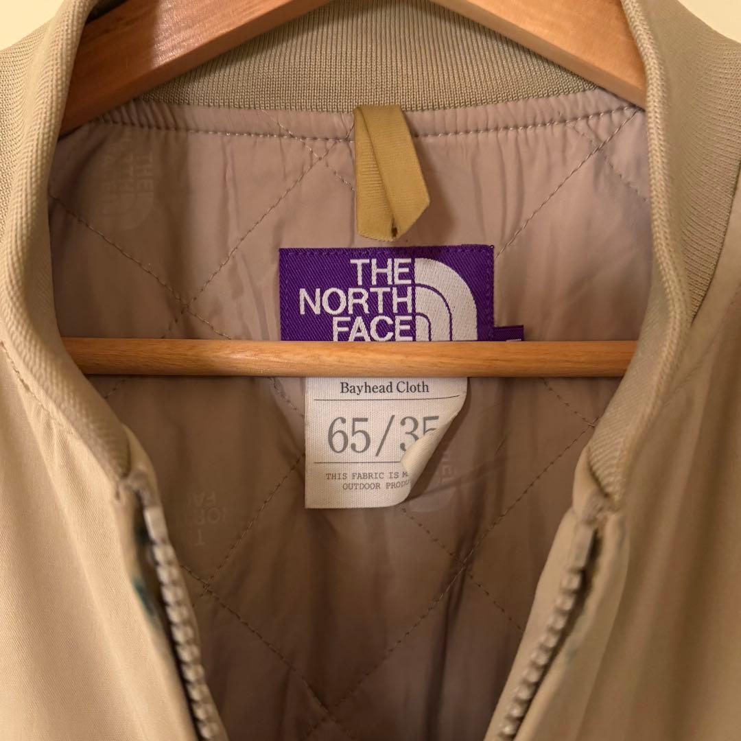 フライトジャケット　ノースフェイス BEAMS 別注 プリマロフト