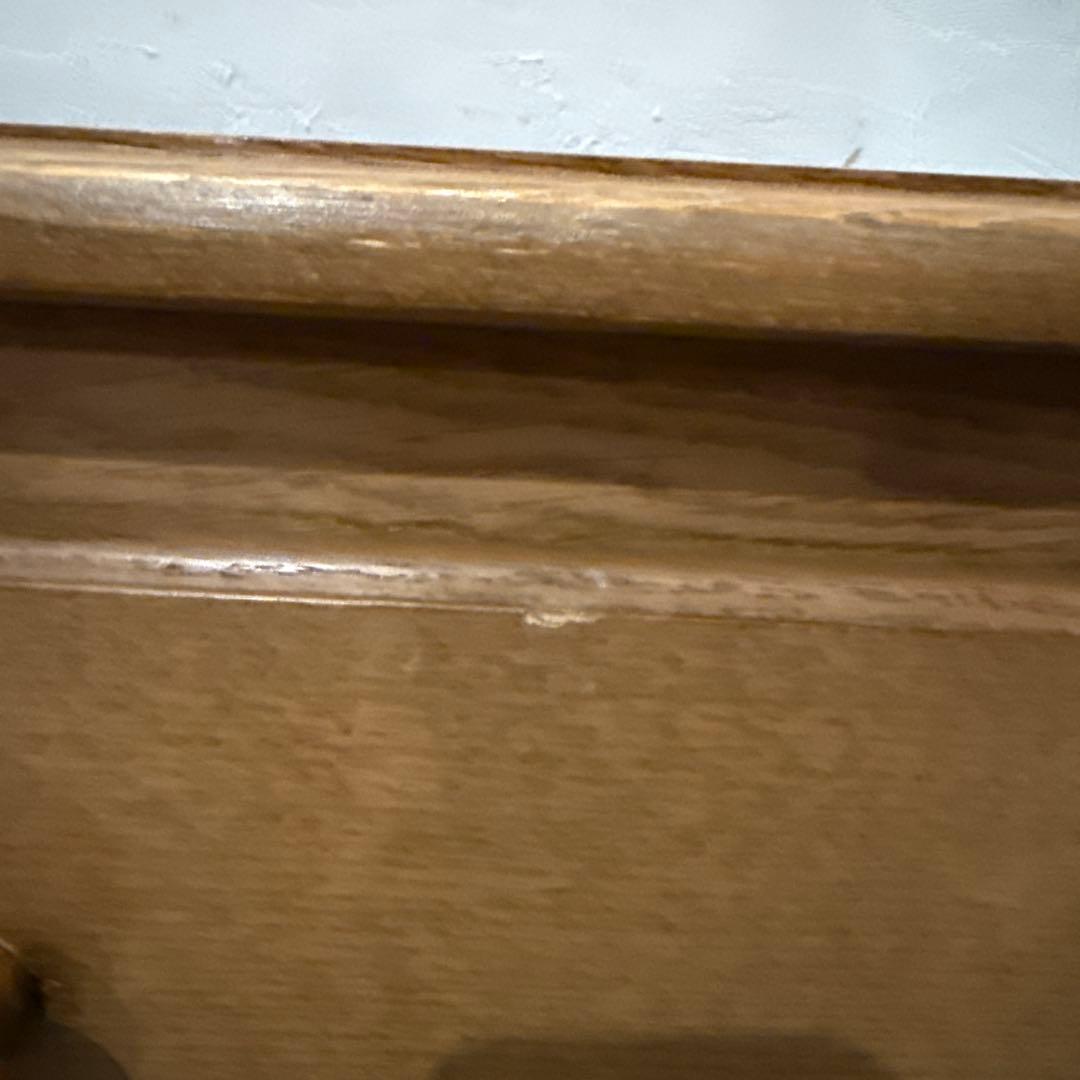 年末年始saleヴィンテージ　木製サイドテーブル　引き出し付き　1