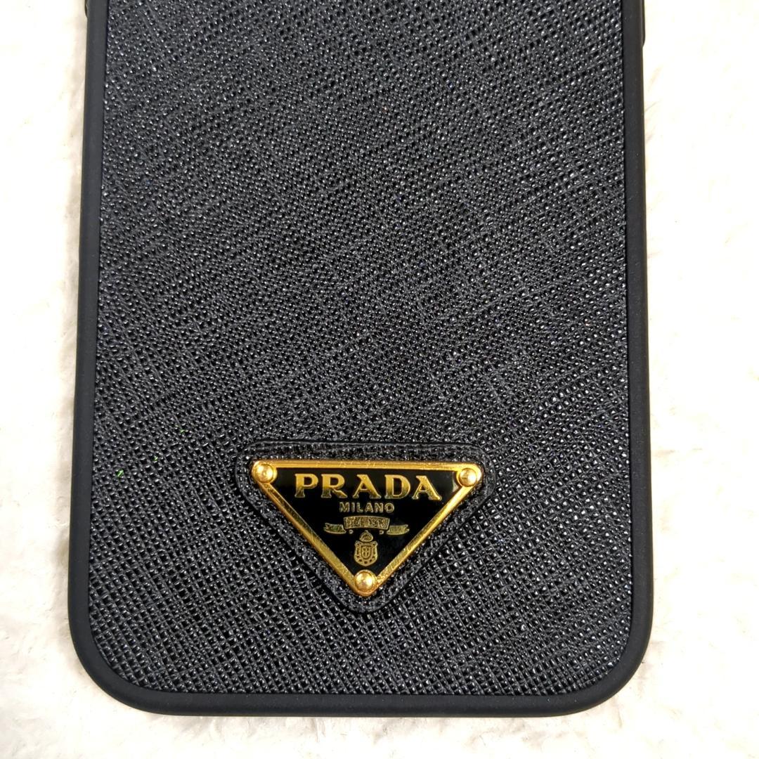 専用　PRADA iphone16proMAXケース サフィアーノ 三角ロゴ