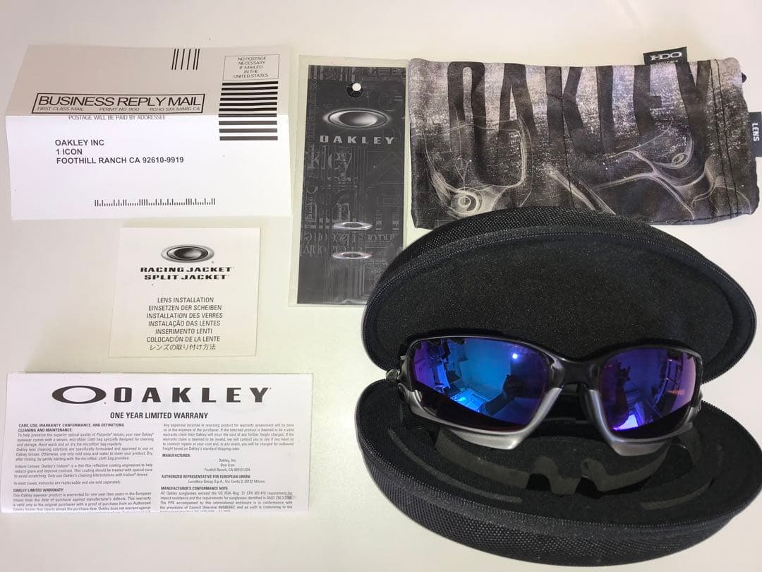 ヒ*ん様 新品未使用！OAKLEY Racing Jacket サングラス