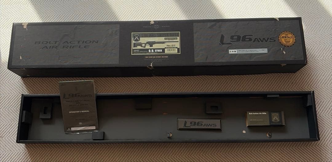東京マルイ L96 AWS スコープ・ガンケース・BB弾付き　スナイパーライフル