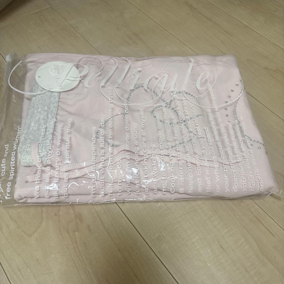 PELLICULE stone-deco sweat pants ペリキュール