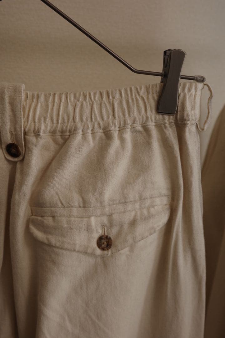 a*a様 ka na ta セットアップ　ヘンプ　生成