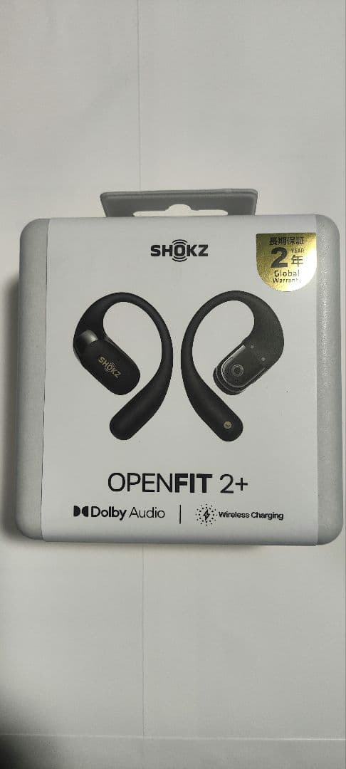 【新品未開封】Shokz OPENFIT2＋ ブラック 保証書付き