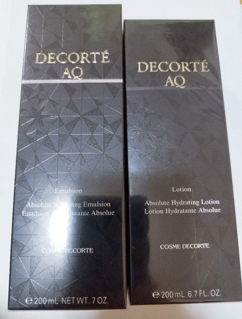 ST・DECORTÉ AQ エマルジョン & ローション 200mL