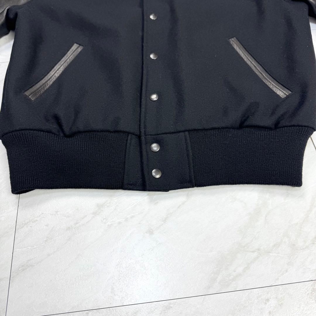 新品タグ付き マインデニム GB Sport レザー スタジャン L 黒