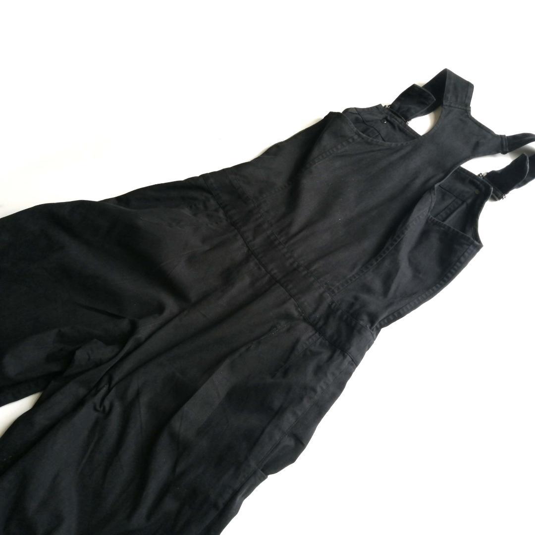 激レア！LIMI feu リミフゥ オーバーオール サロペット ブラック